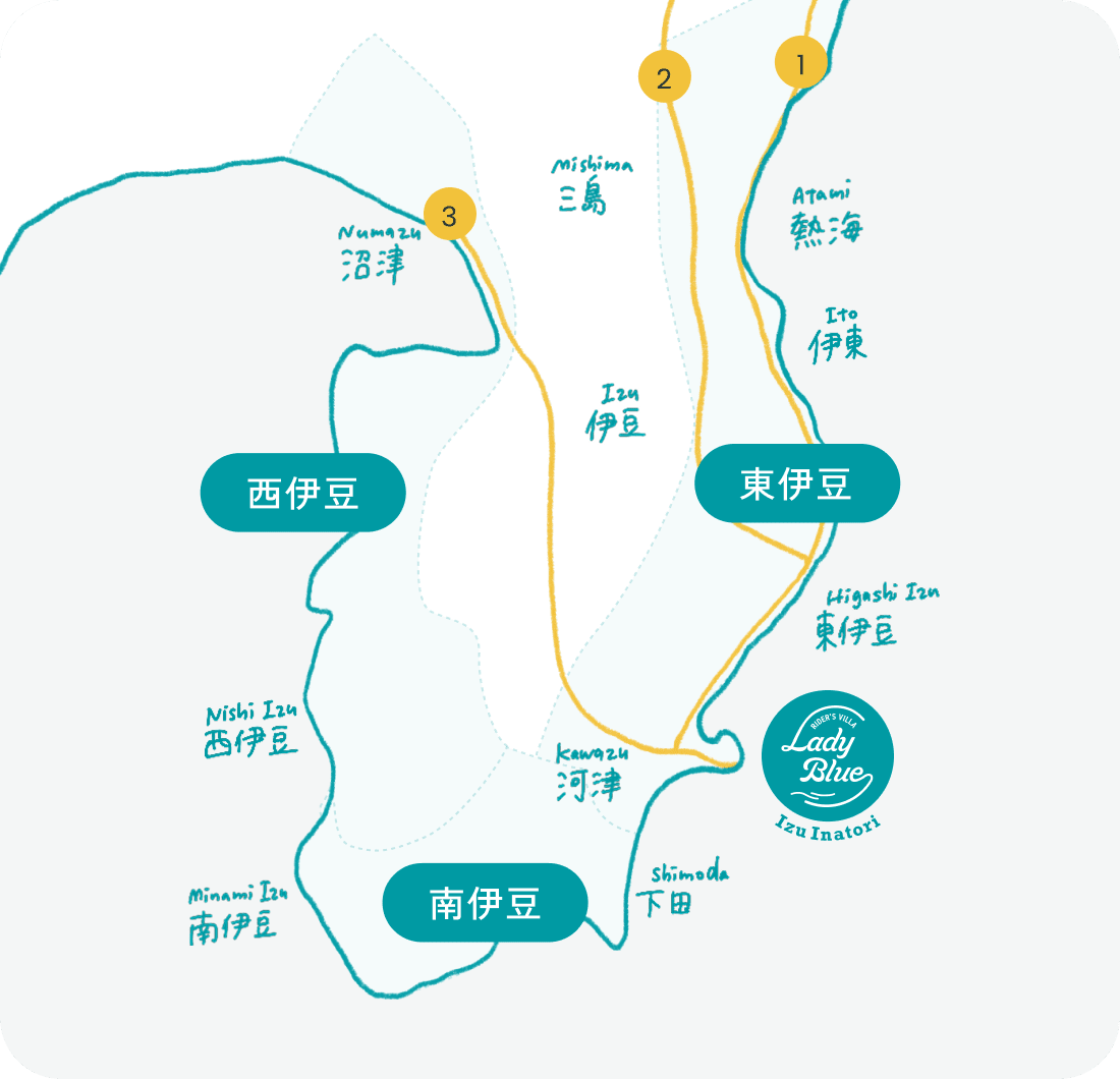 伊豆マップ